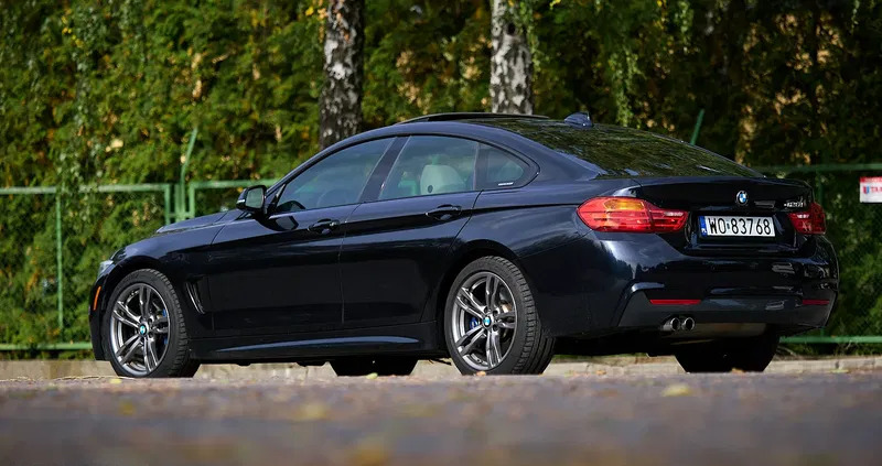 samochody osobowe BMW Seria 4 cena 84000 przebieg: 126000, rok produkcji 2014 z Ostrołęka